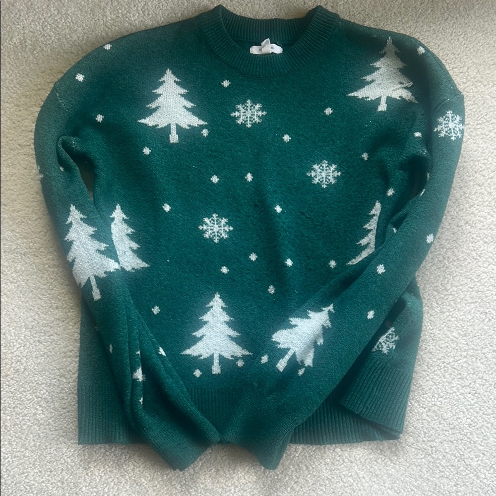 Maurices Forest Green Knit Sweater